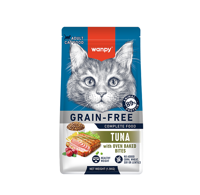 Wanpy Cat Dry Food Adult with Tuna