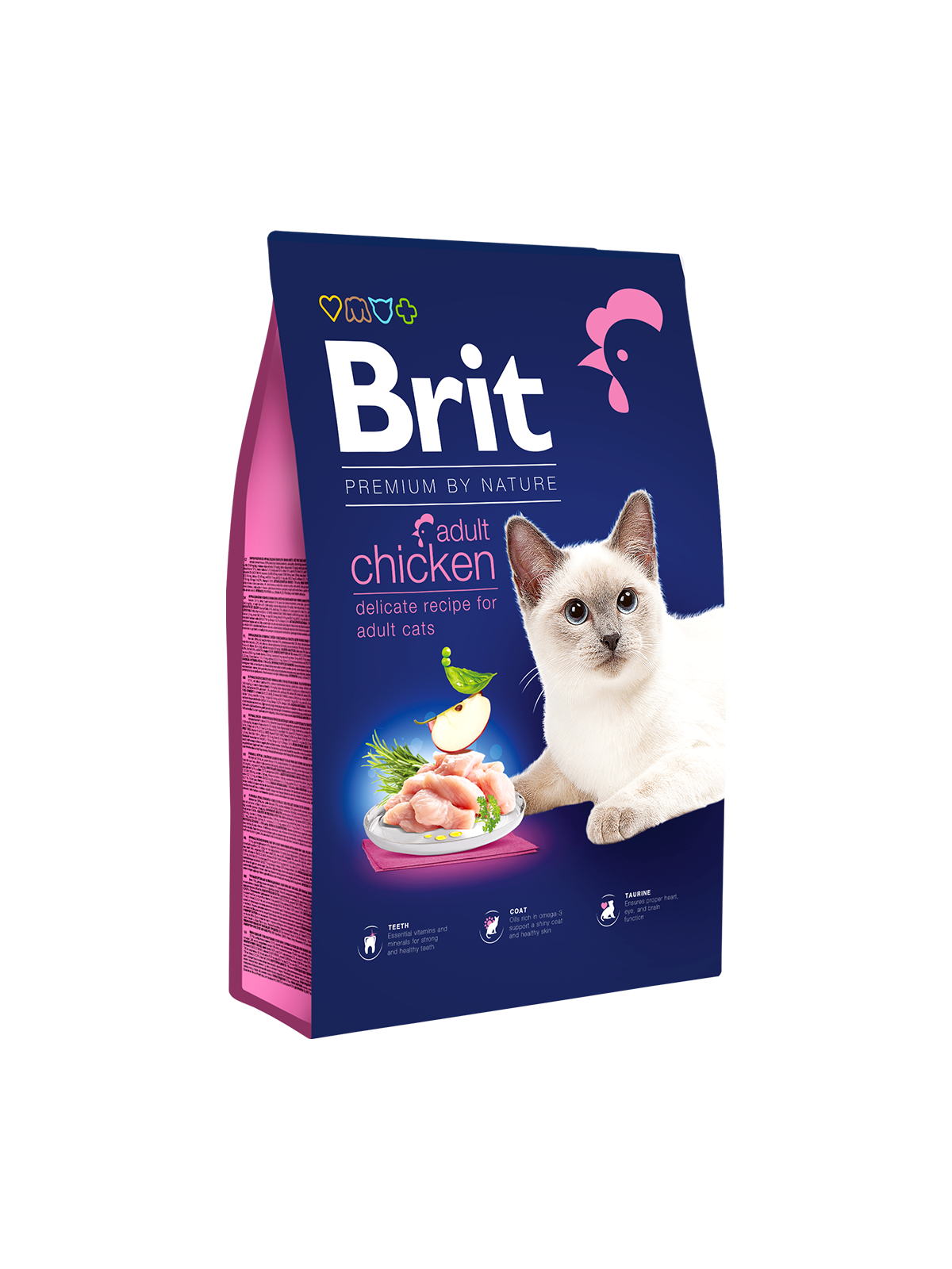 Brit Premium Cat Dry Food Adult Chicken
