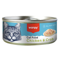 Wanpy Cat Wet Food Chicken & Carb 95g