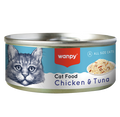 Wanpy Cat Wet Food Chicken & Tuna 95g