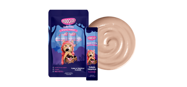 Moochie Cat Treat with Tuna & Truffle (5x15g)
